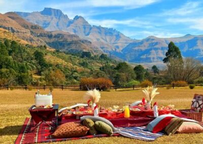 picnic in the central drakensberg
